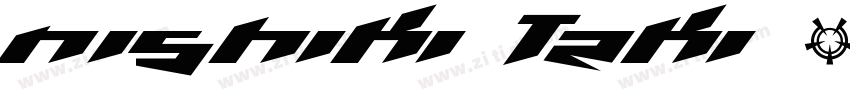 Nishiki teki 01 Shin字体转换